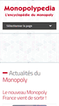 Mobile Screenshot of monopolypedia.fr